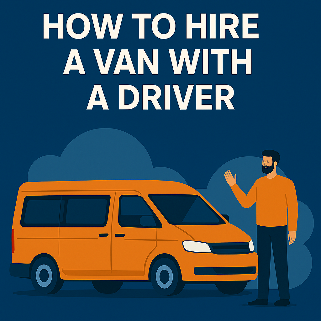 How to Hire a Van with a Driver: Need to rent a van with driver? We propose you our chauffeur services at competitive prices, including airport transfer.