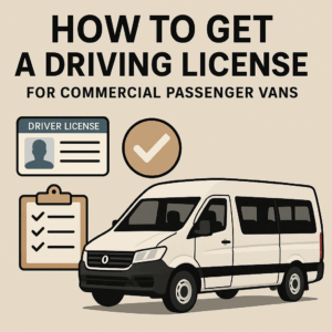 How to Get a Driving License for Commercial Passenger Vans