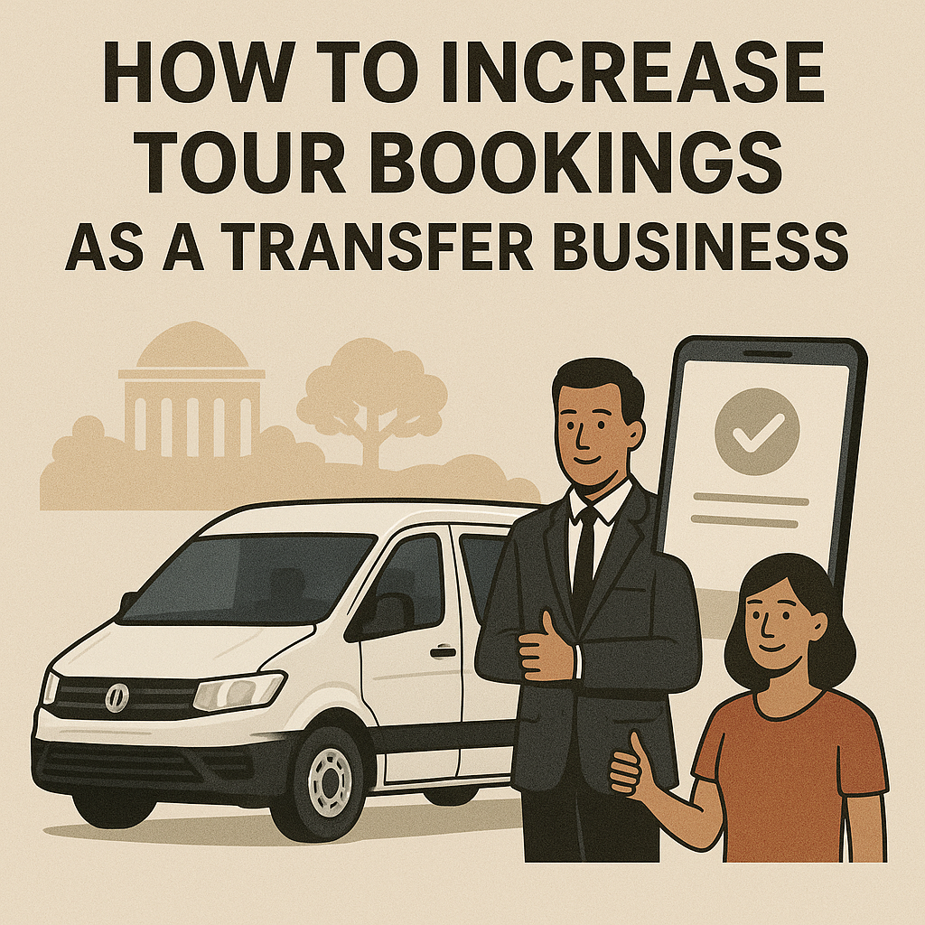 How to increase tour bookings as a transfer business