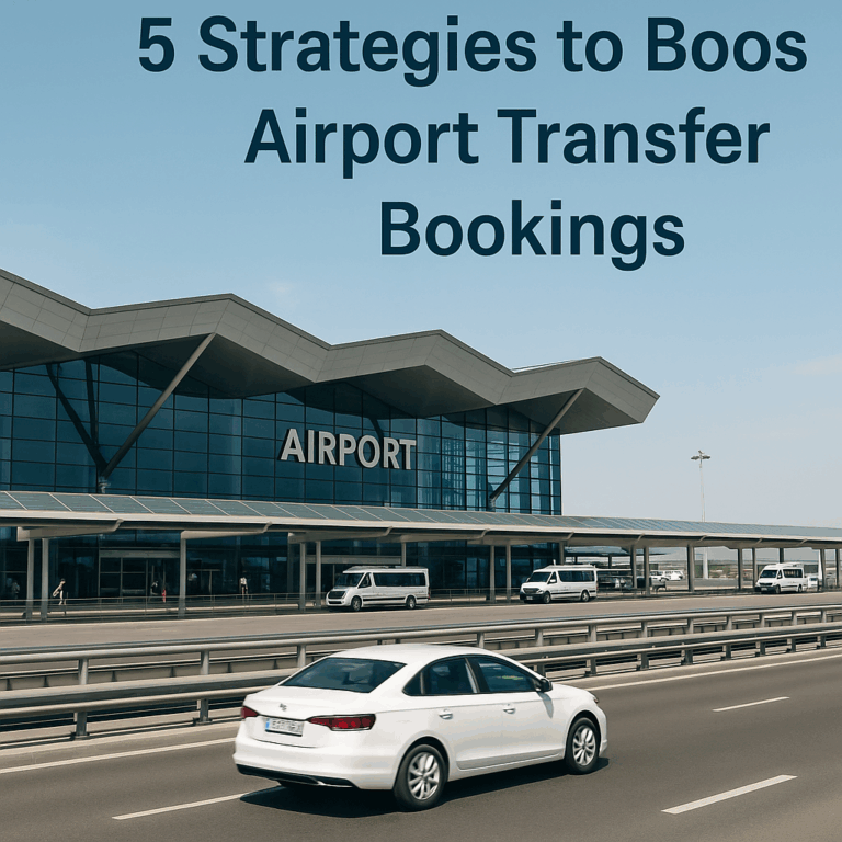 Boost airport transfer bookings with 5 key strategies! Offer smooth airport transfer and stress-free travel, prompt pickup, and chauffeur service. Handle luggage easily!