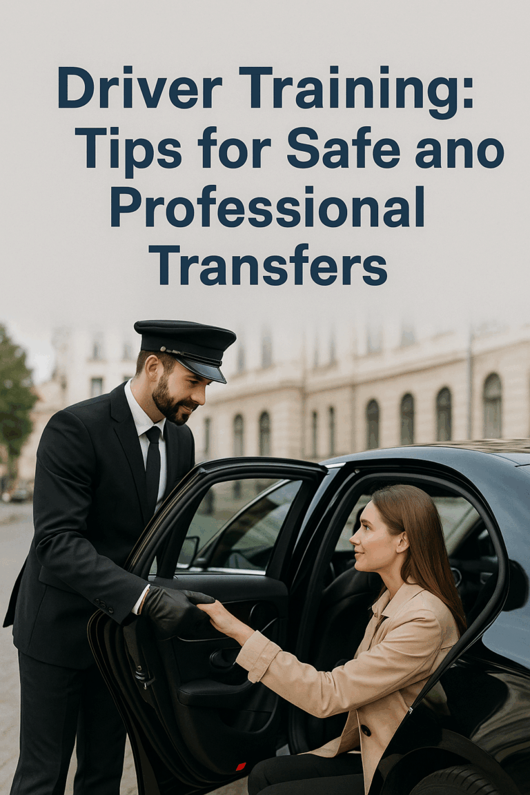Driver Training: Tips for Safe and Professional Transfers. Enhance the passenger travel experience with safe driving tips. Optimize passenger flow and improve airport experience.