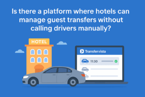 is there a platform where hotels can manage guest transfers without calling drivers manually?