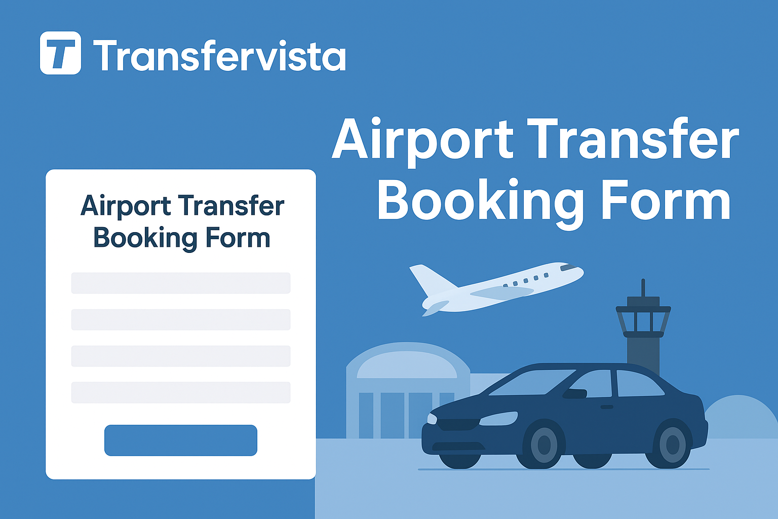 best free template for airport transfer booking form - TransferVista